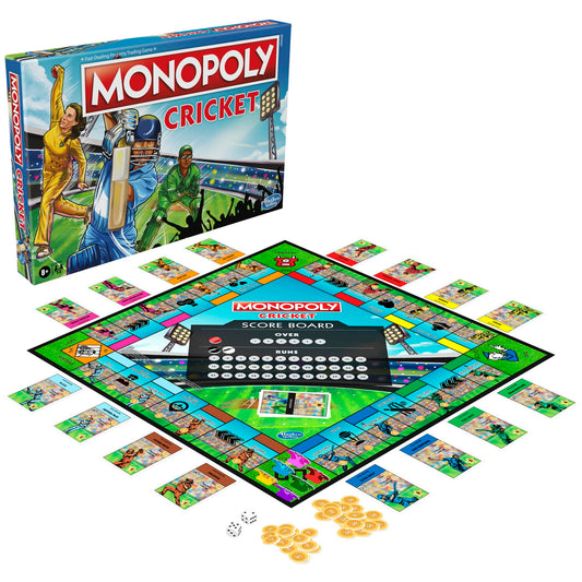 Hasbro Monopoly Cricket Themed Board Game