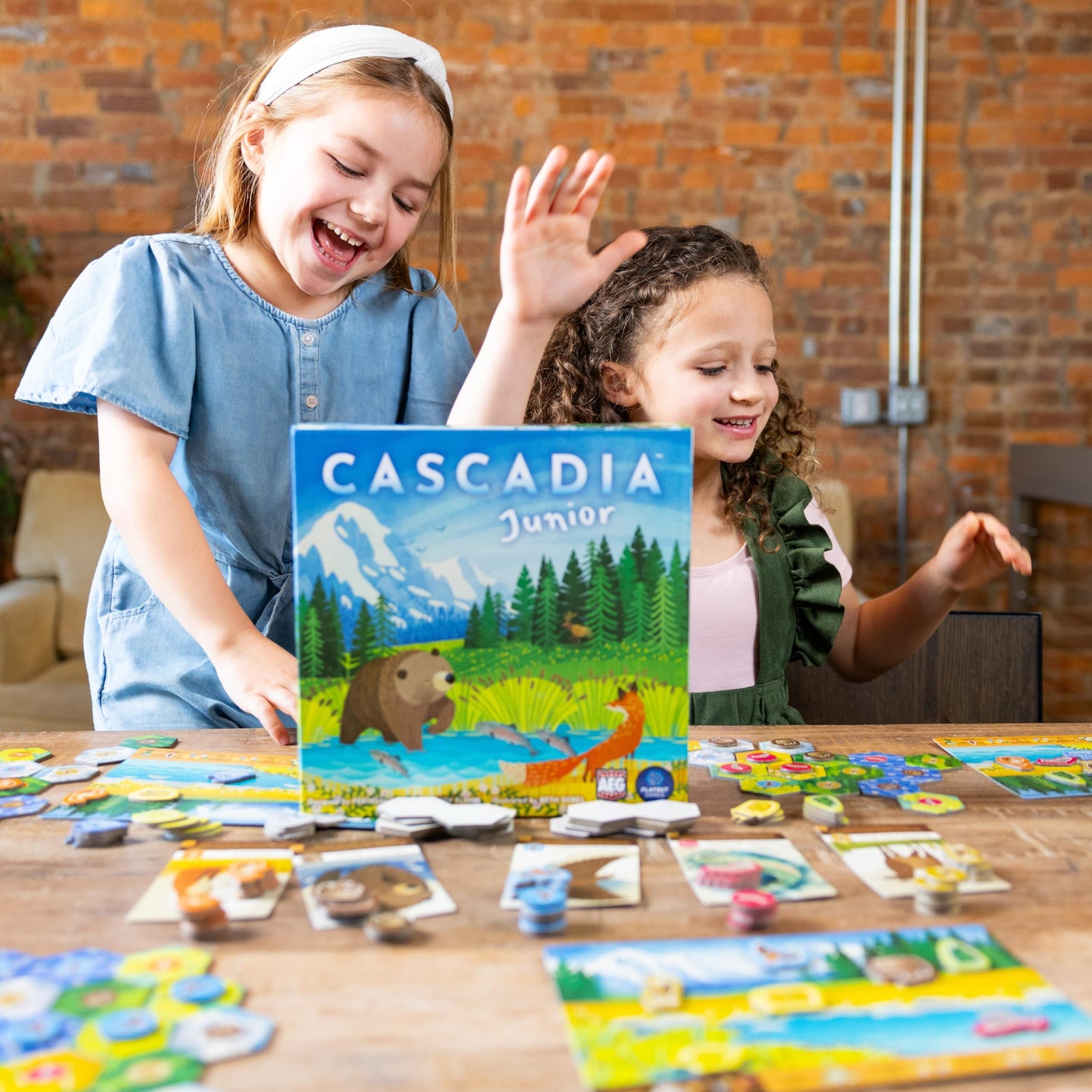 Cascadia Junior Board Game