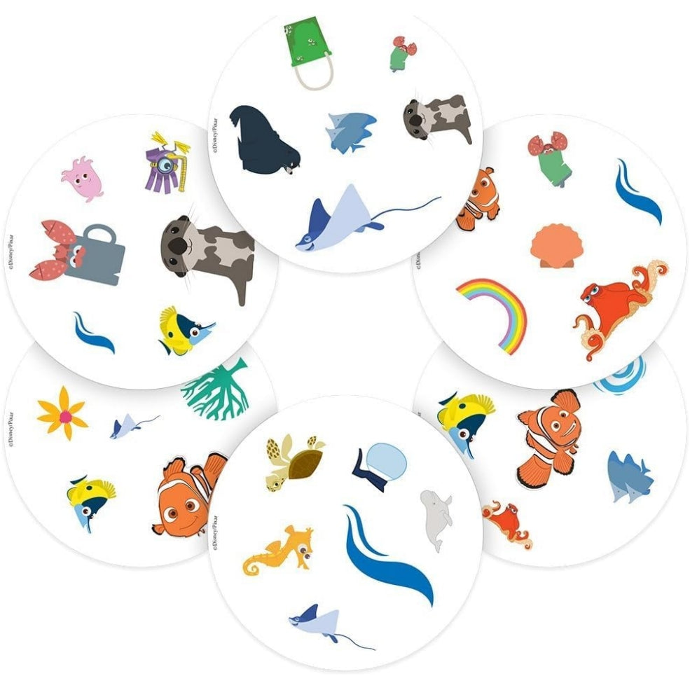 Spot it! Dobble Finding Dory Card Game