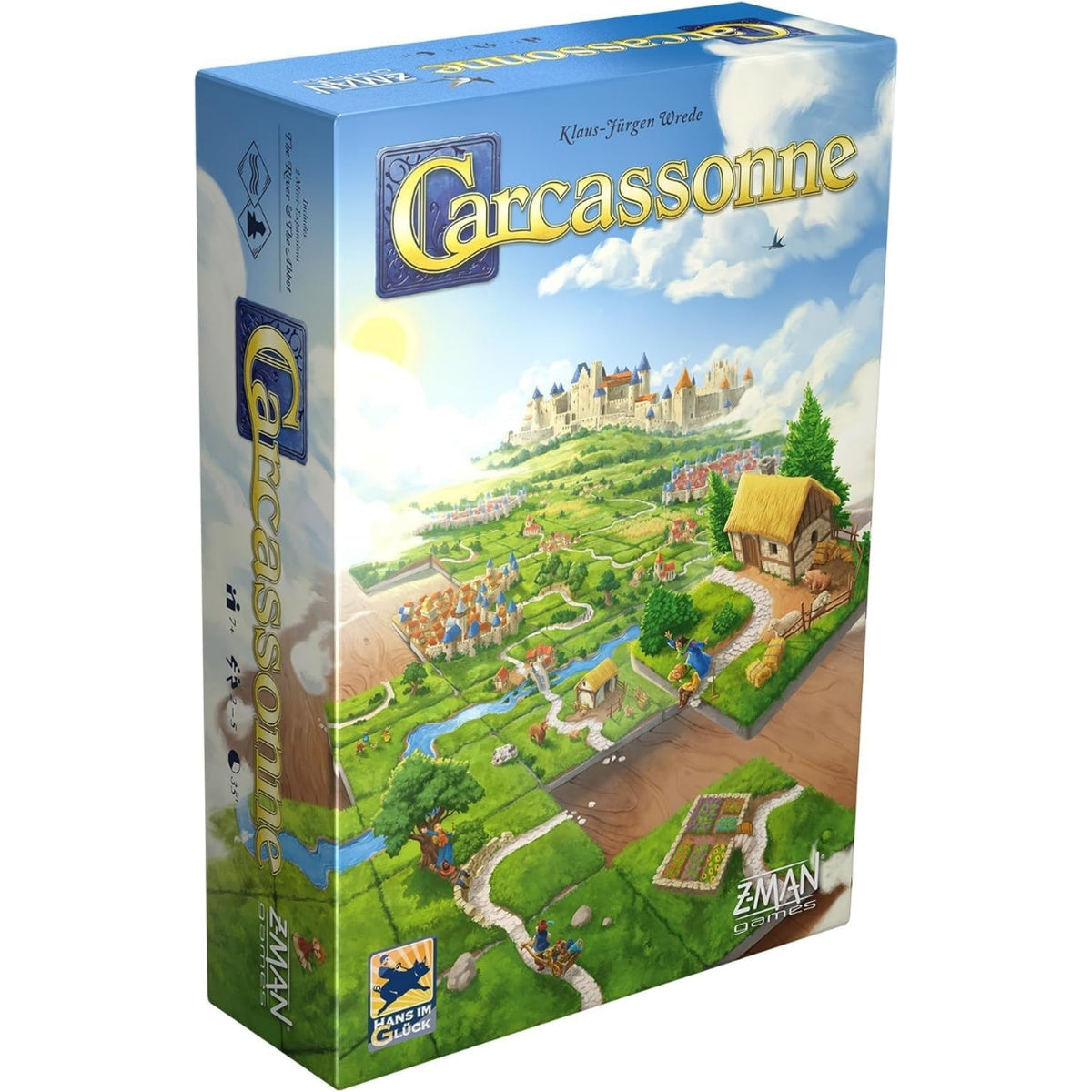 Carcassonne Tile Placement Strategy Board Game
