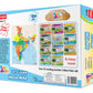 Play & Learn Funskool India Map Jigsaw Puzzle Game for Kids 104 Pieces