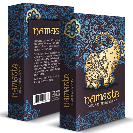 Namaste Mindfulness Cards - Stress & Anxiety Relief Meditation Cards