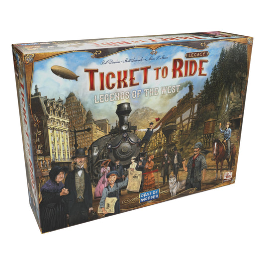 Asmodee Ticket to Ride Legacy Legends of The West Board Game