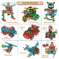 Smartivity Multi-Builds Spin-n-Go Kit 6-10 years DIY STEM Construction Toy
