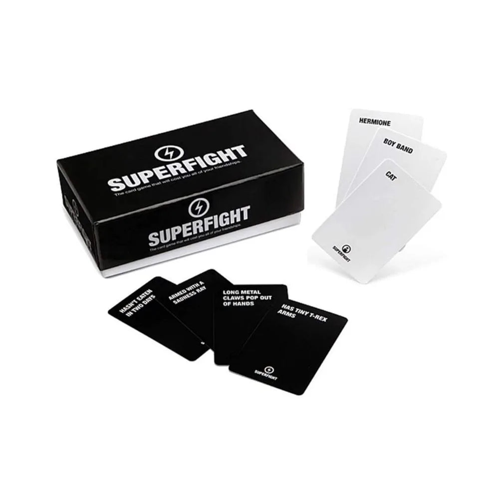 Superfight Card Game Absurd Argument Party Game