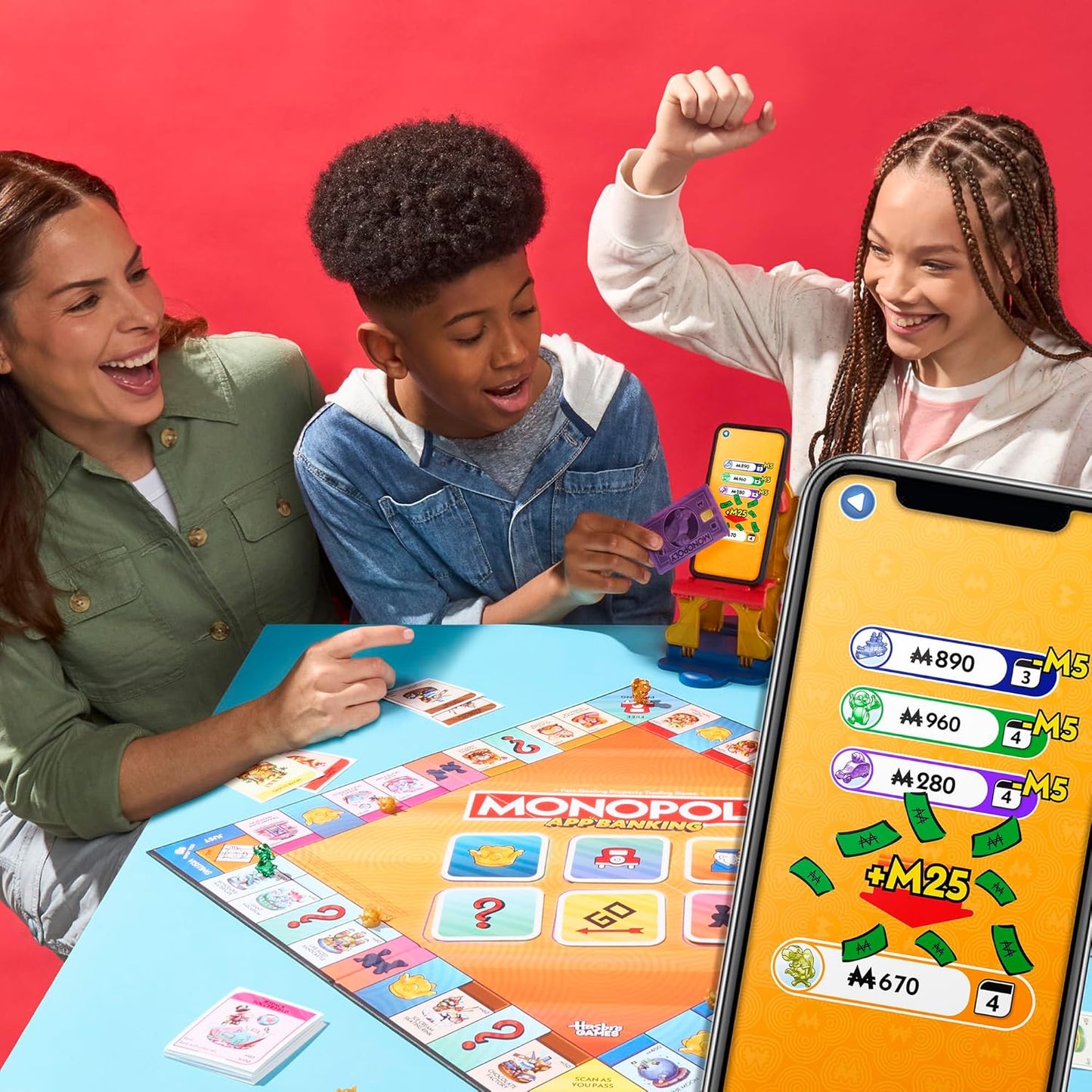 Hasbro Gaming Monopoly App Banking Board Game
