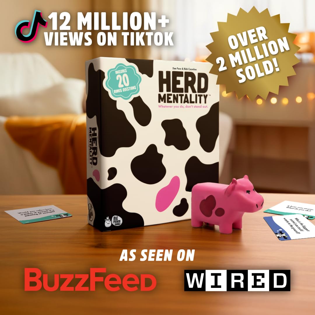 Big Potato Herd Mentality Board Game