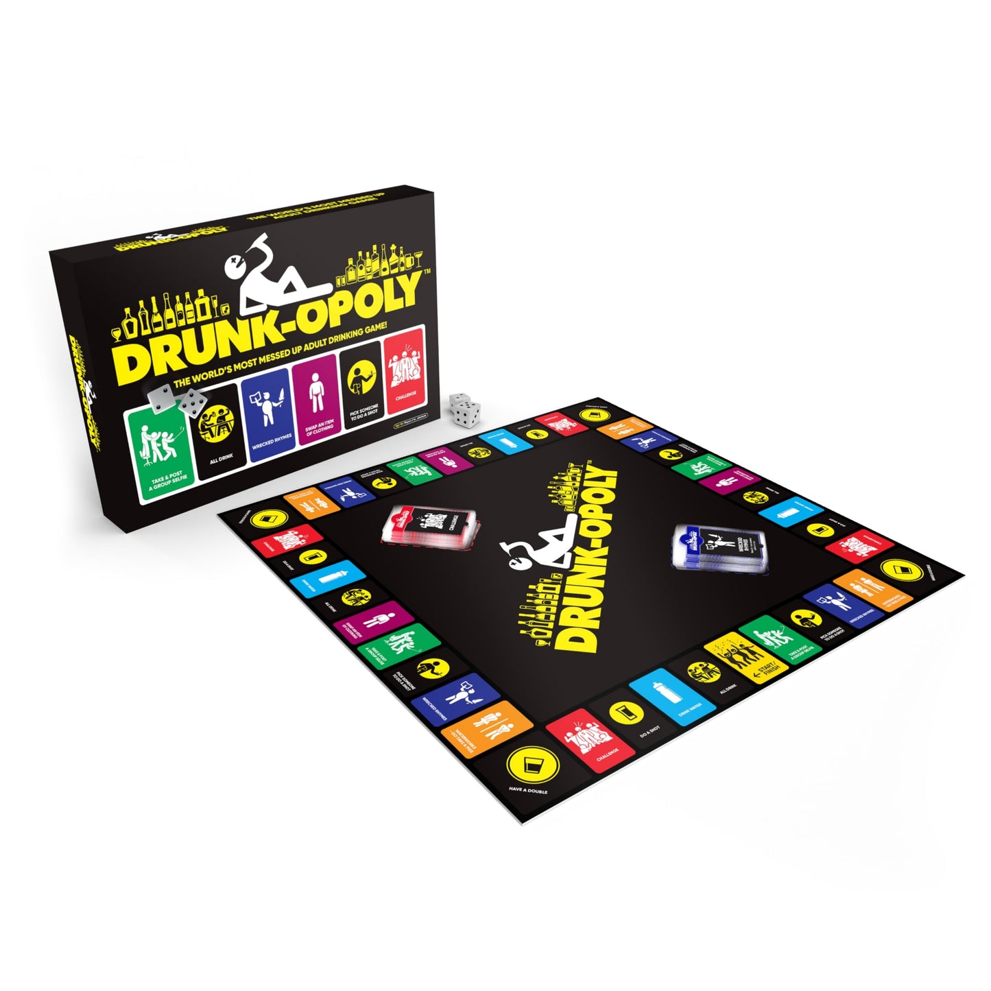 Drunk-opoly Party Board Games