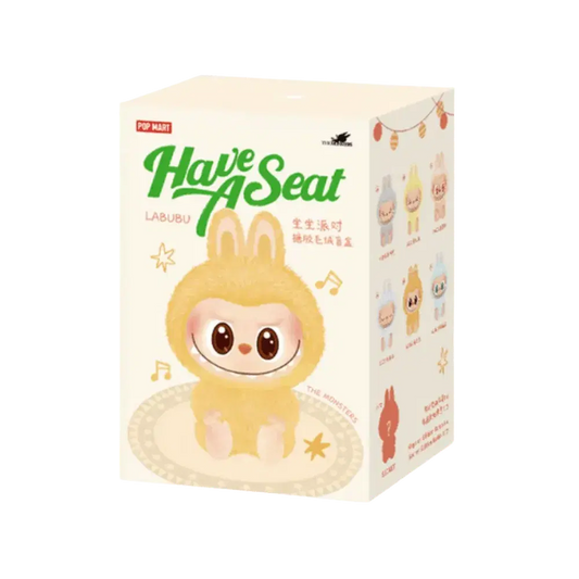 Pop Mart Labubu The Monsters Have a Seat Vinyl Plush Blind Box