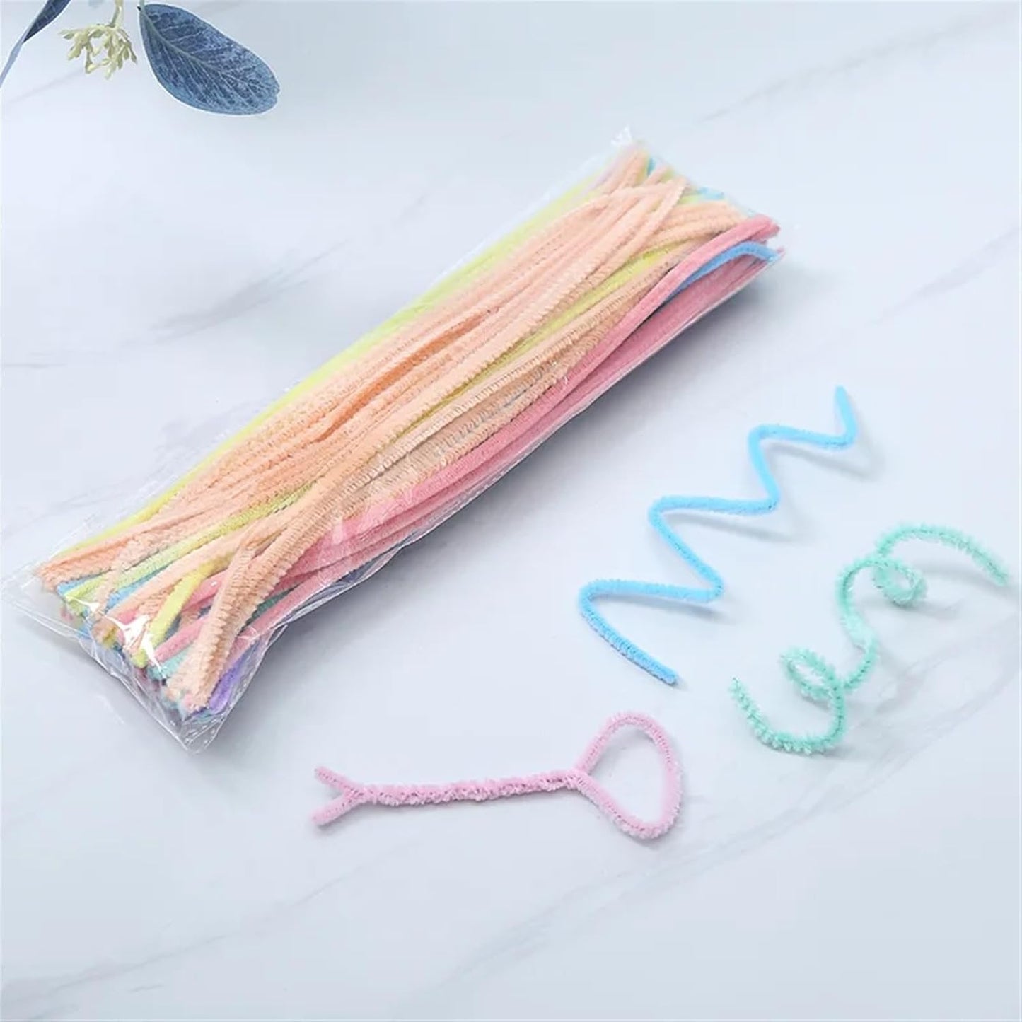 Pipe Cleaner Plain 100 Pc's Single Shades