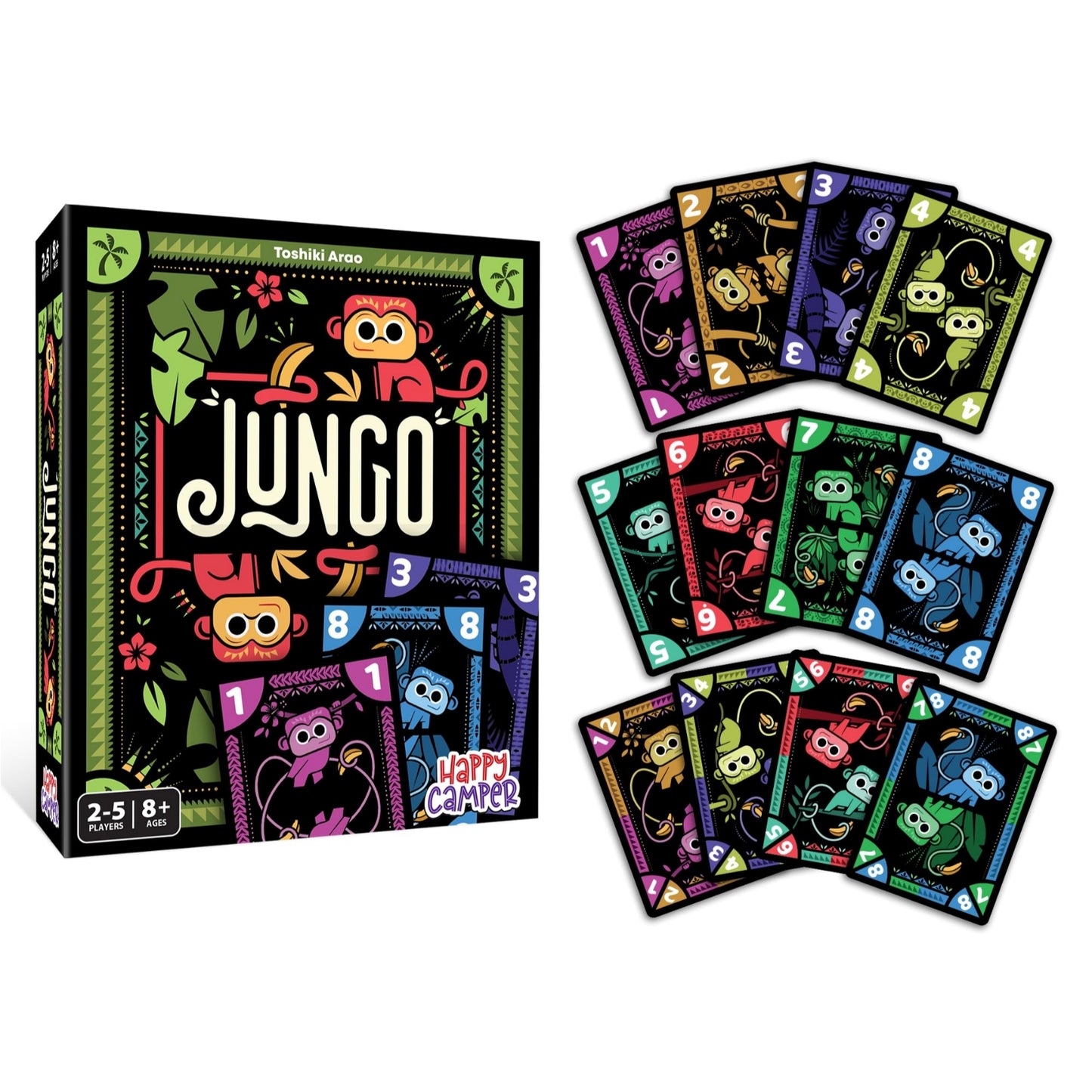 Happy Camper Jungo Card Game