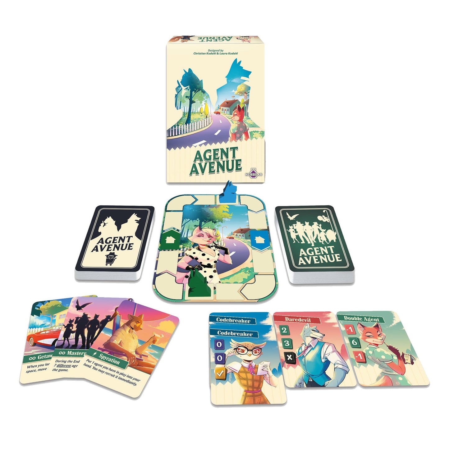 Agent Avenue Board Game
