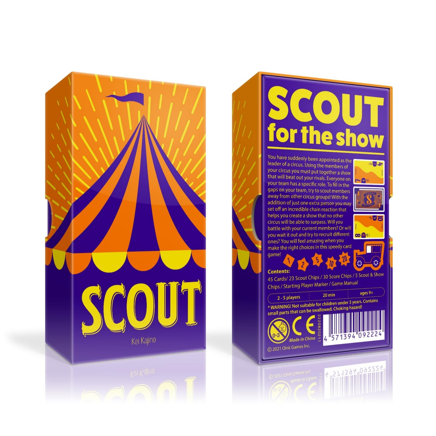 Oink Games Scout Card Game
