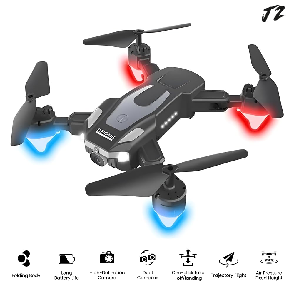 J2 Professional Drone With Dual HD Camera Obstacle Avoidance One-key Take-off And Landing