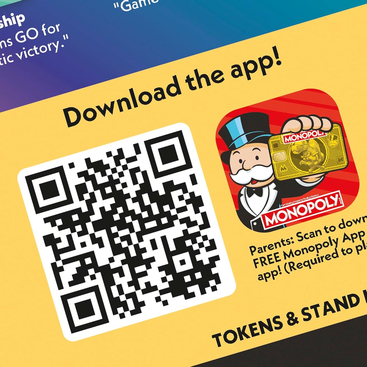Hasbro Gaming Monopoly App Banking Board Game