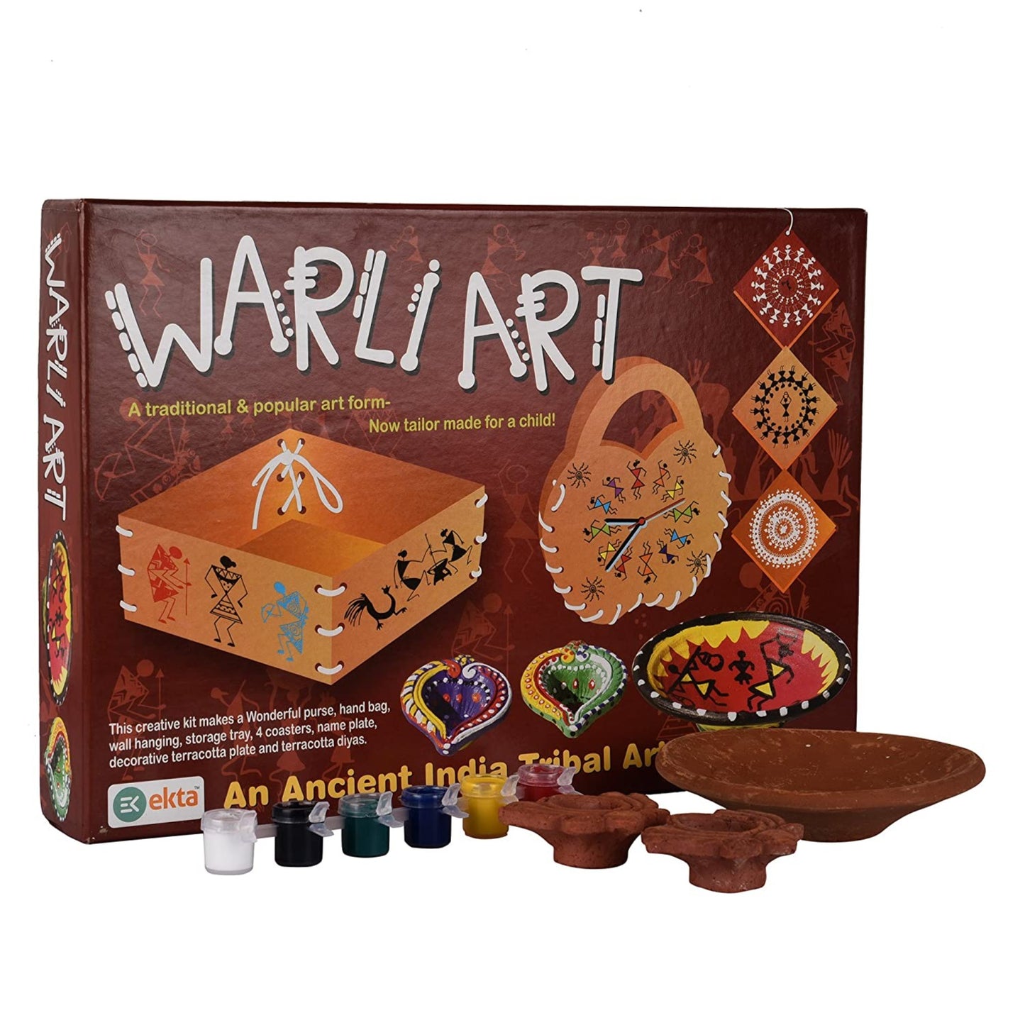 Ekta Warli Art An Ancient India Tribal Art DIY Art & Craft Kit