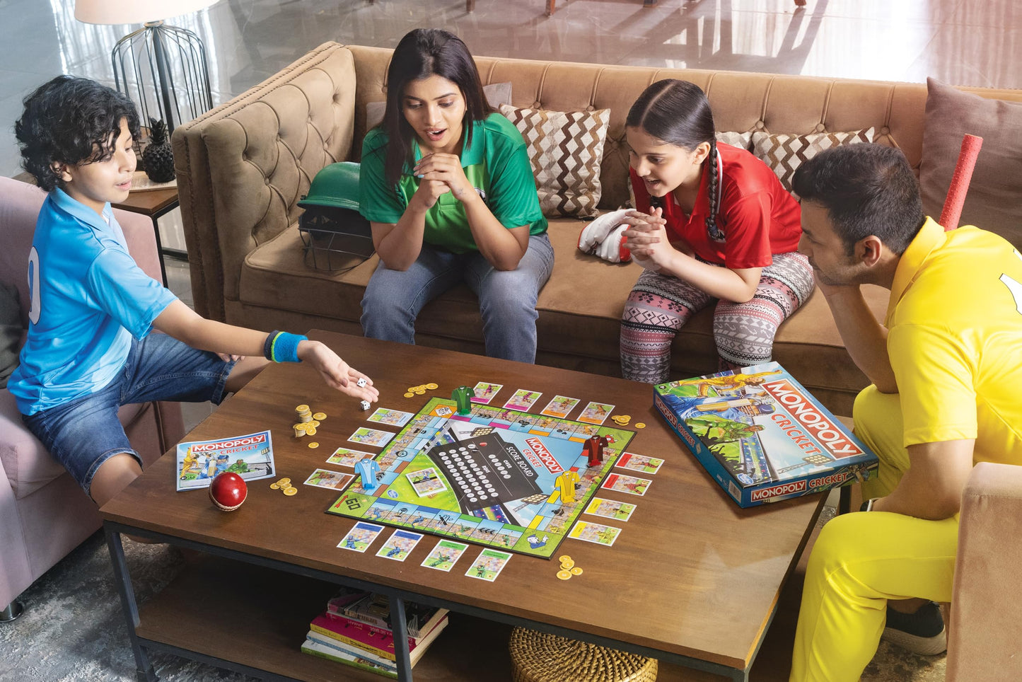 Hasbro Monopoly Cricket Themed Board Game
