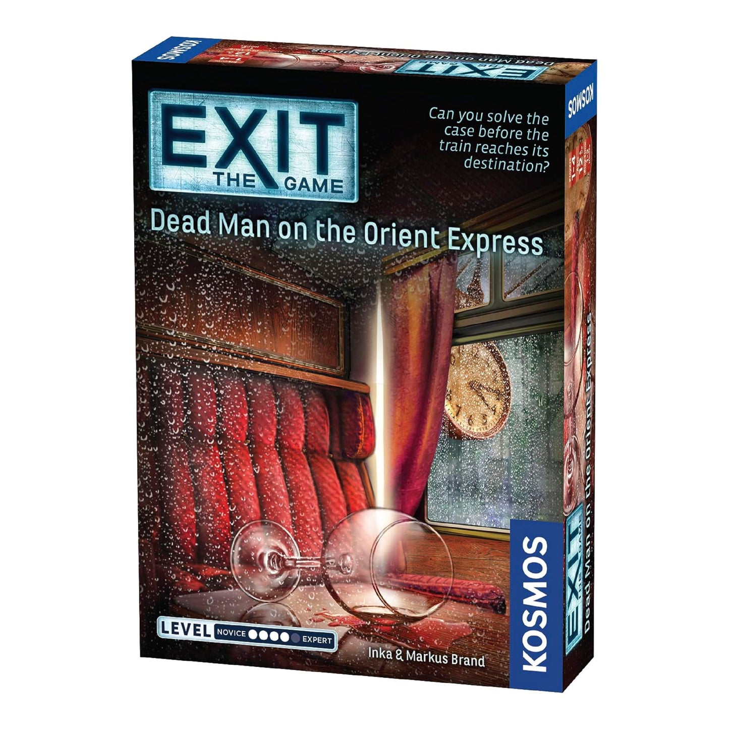 Thames & Kosmos The Exit Game Dead Man on The Orient Express Card Based Family Escape Room Game