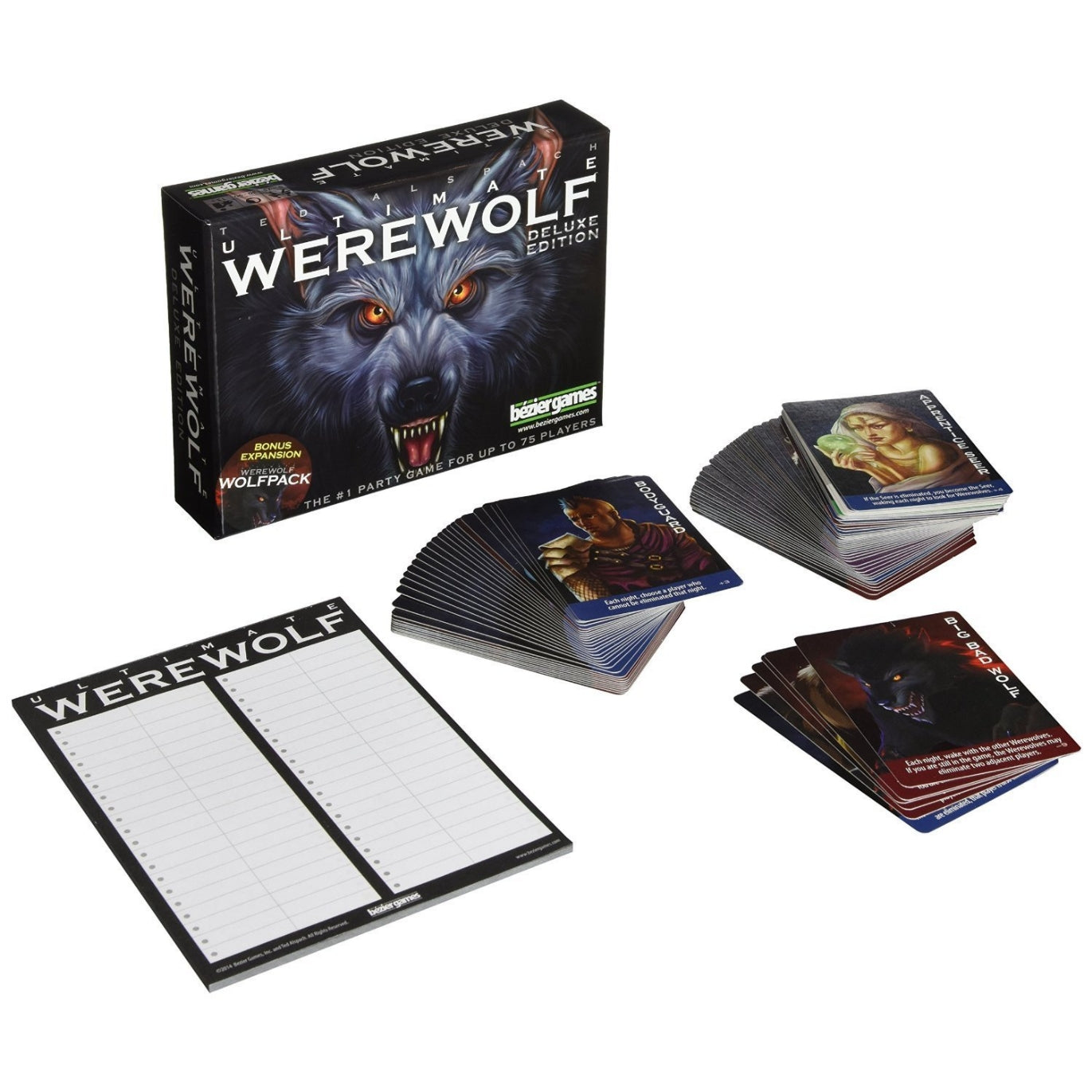 Bezier Games Ultimate Werewolf Deluxe Edition Board Game