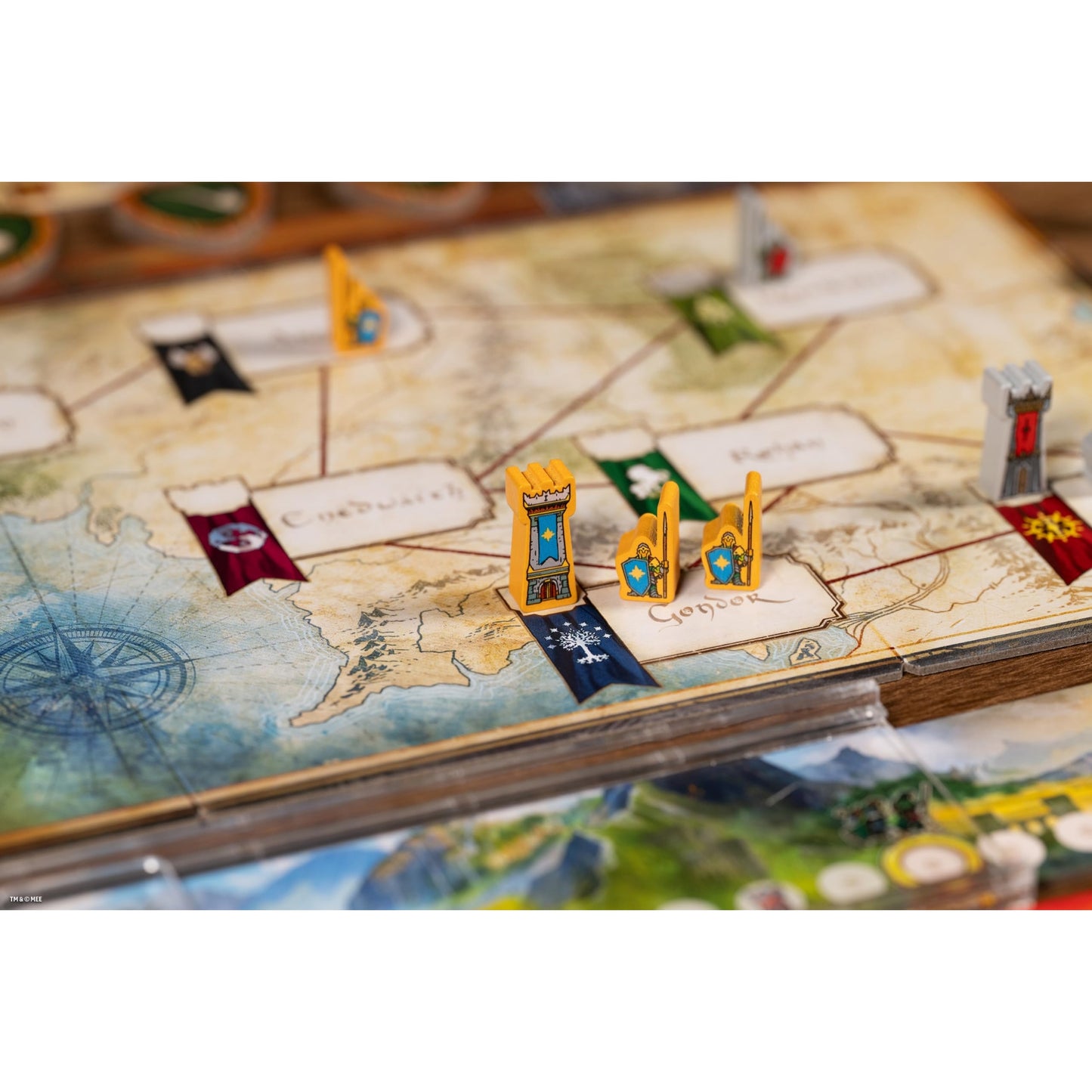 Asmodee The Lord of The Rings Duel for Middle Earth Board Game