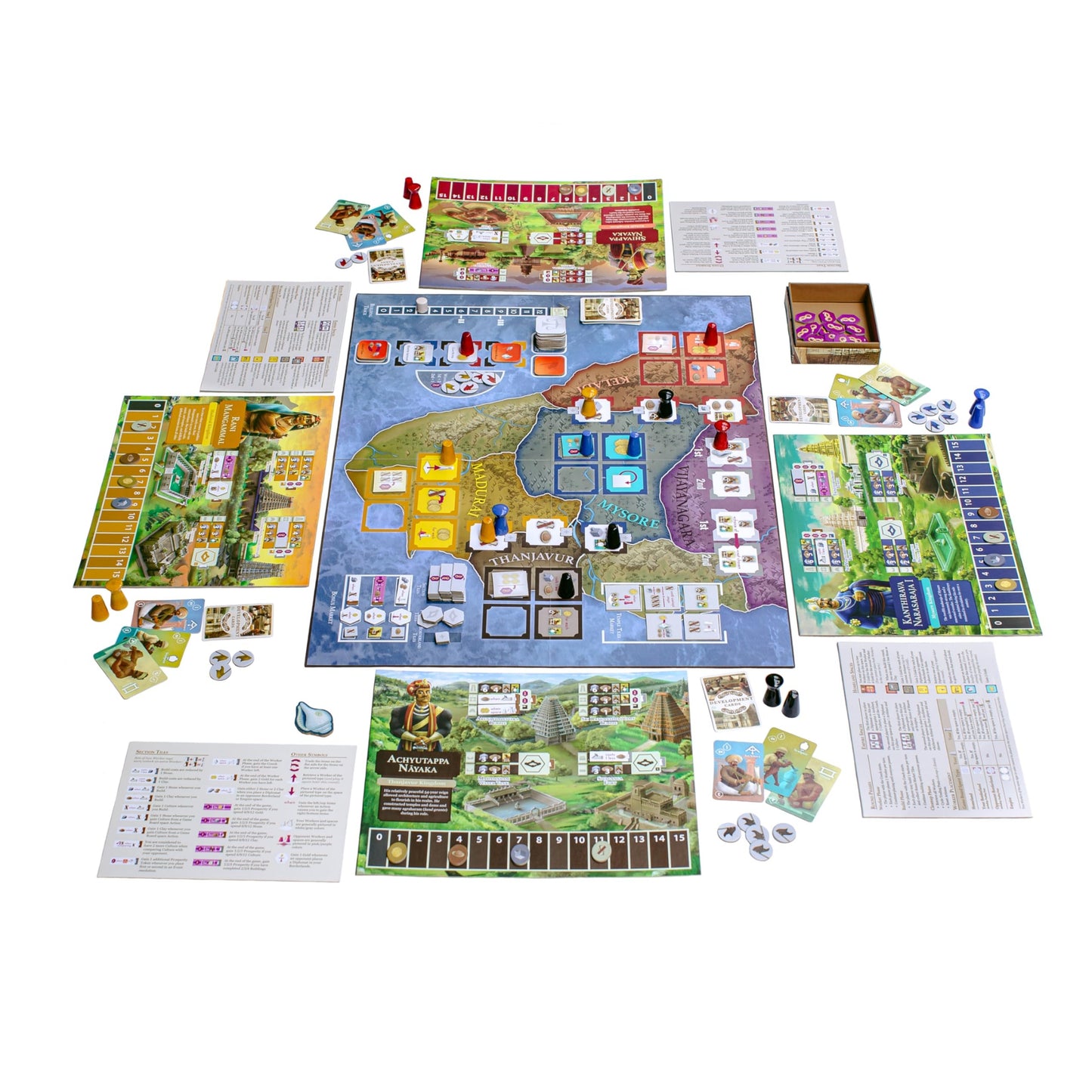 Nayakas Strategy Board Game