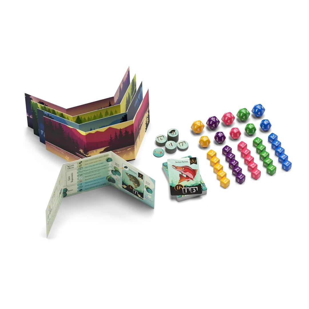Allplay Lure Board Wager Dice to Roll and Catch Fish