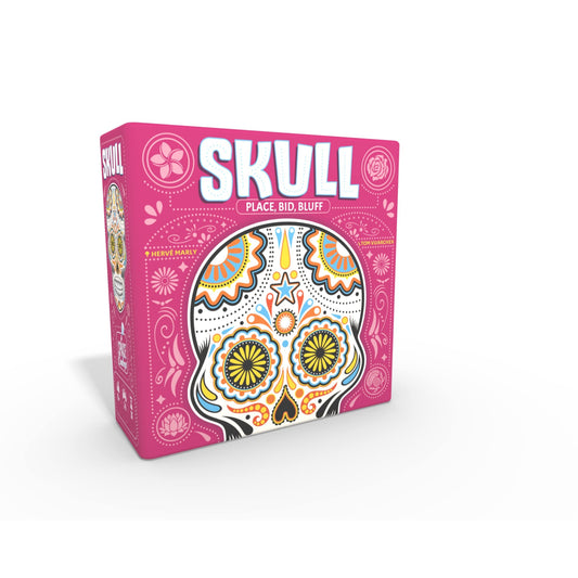 Skull Party Game Bluffing Strategy Board Game