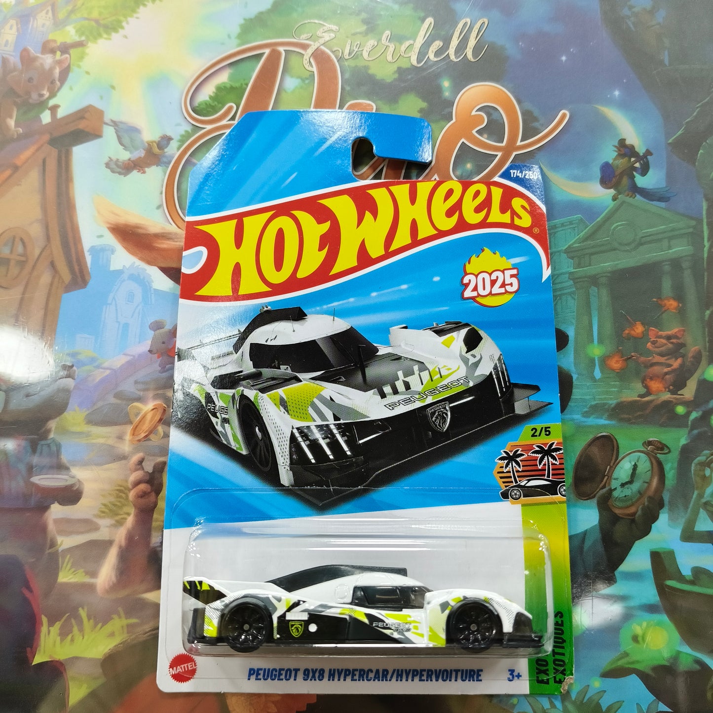 Hot Wheels Peugeot 9 x 8 Hypercar / Hypervoiture