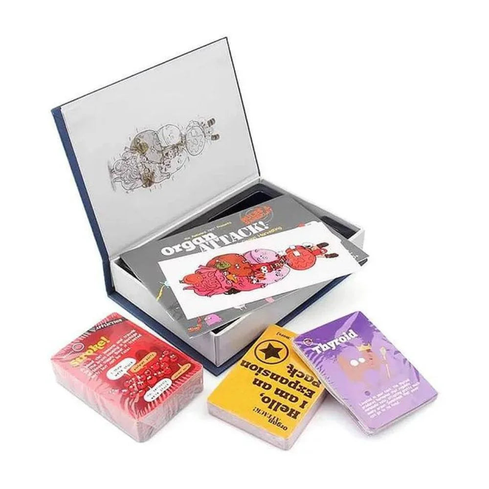 Awkward Yeti Organ Attack Card Game