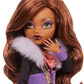 Monster High Clawdeen Wolf Reproduction Doll Wearing Original Fashion & Shoes with Pet, Display Stand & Accessories, 10-5-inch Collectible Toy