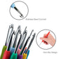 52 Pc's Knitting & Crochet Hook Set with Ergonomic Soft Grip Handles Complete Kit with Yarn Scissors, Stitch Markers, Needle Caps & Organizer Case for Beginners & Experts