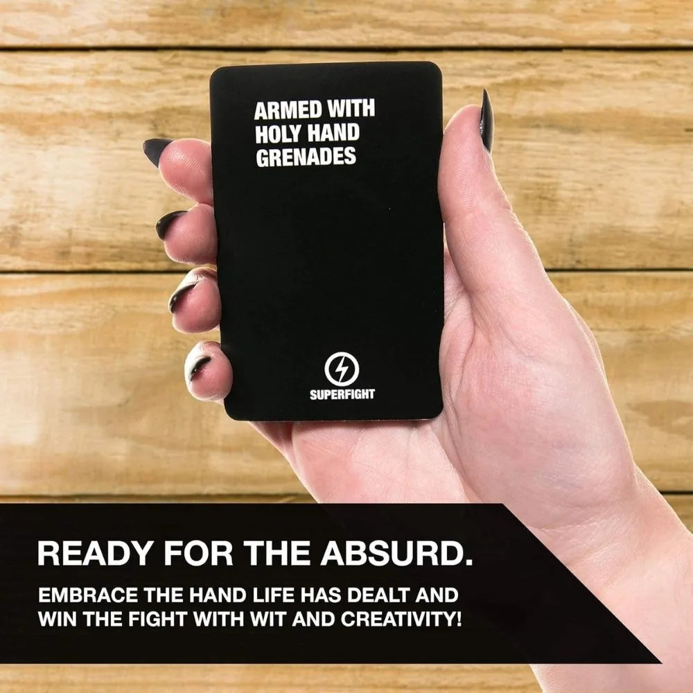 Superfight Card Game Absurd Argument Party Game