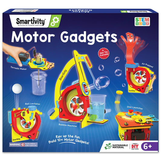 Smartivity Motor Gadgets 6 - 14 years  DIY STEM Construction Toy