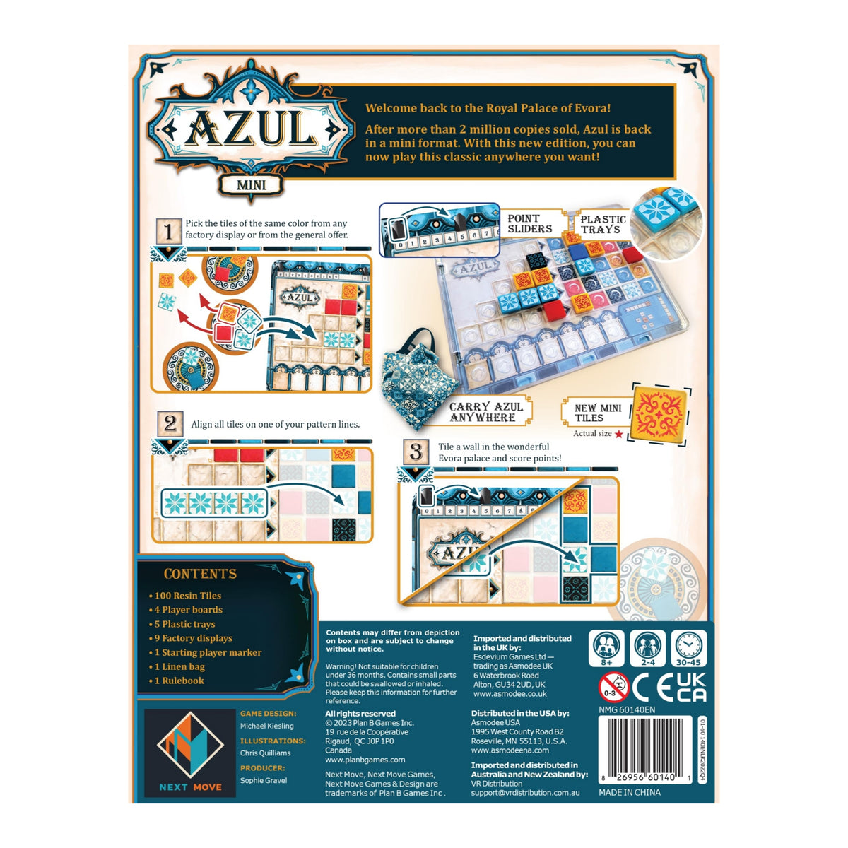 Asmodee Azul Mini Board Game