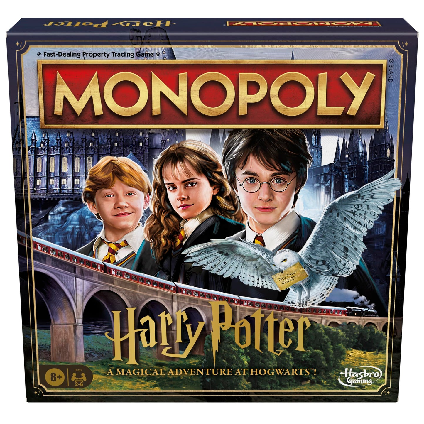 Hasbro Monopoly Harry Potter Edition Board Game A Magical Adventure at Hogwarts