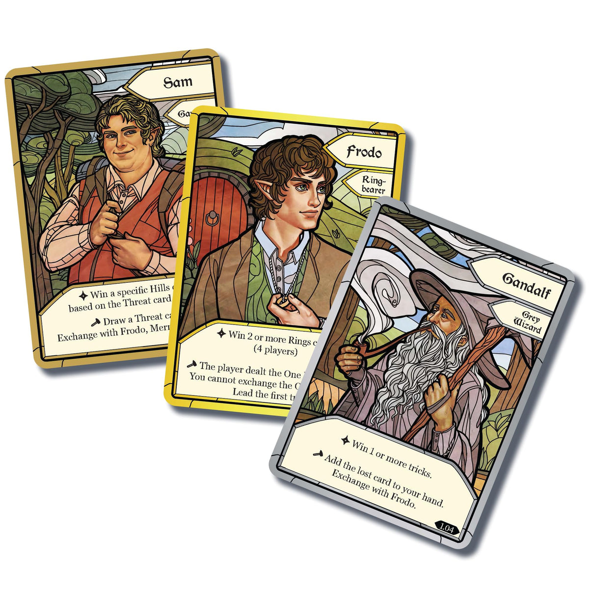 Asmodee The Lord of the Rings The Fellowship of the Ring Trick-Taking Game