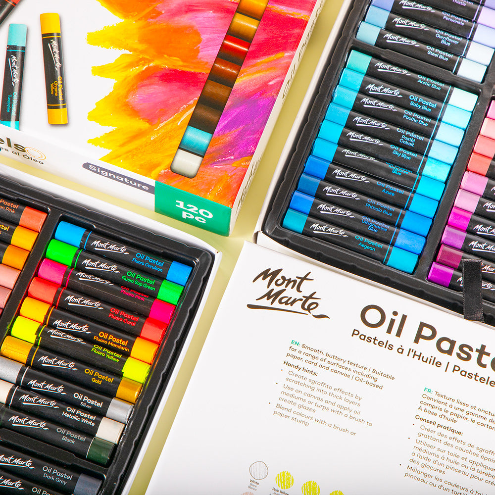 Mont Marte Oil Pastels Signature 120pc