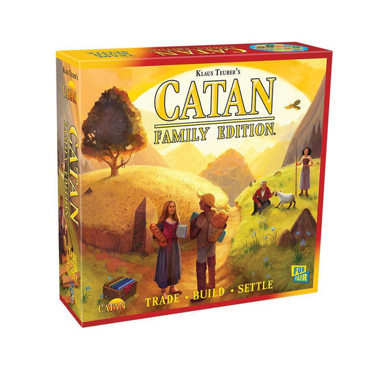 Catan Family Edition Board Game - Embark on a Quest for Settlement