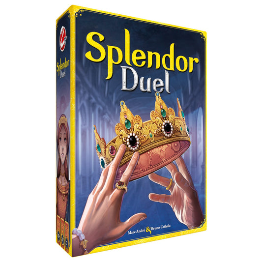 Space Cowboys Splendor Duel Board Game Two Player Strategy Game for Intense Gem Collecting Battles