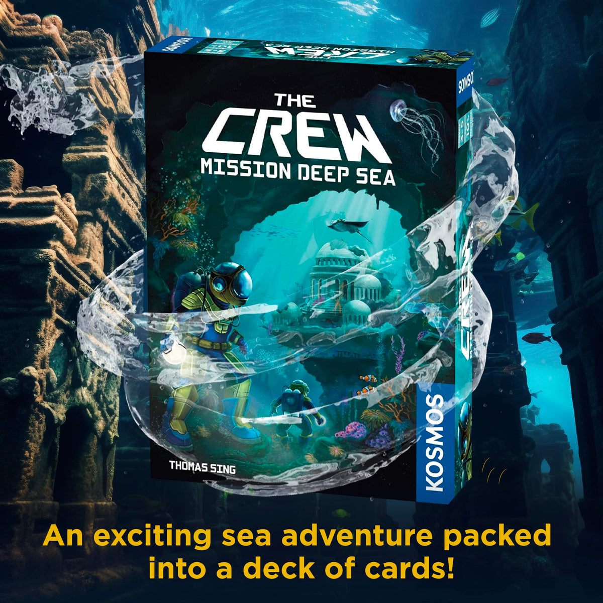 Thames & Kosmos The Crew  Mission Deep Sea Card Game