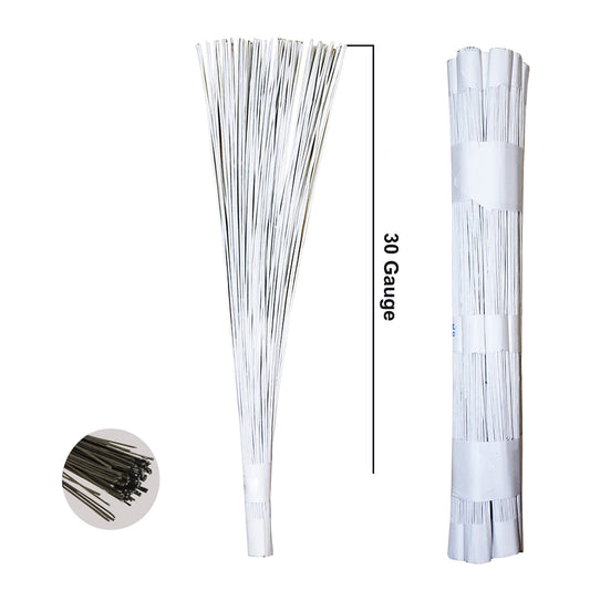 Flower Making Stem Wire 30 Gauge 12 Inch 100 Pc's