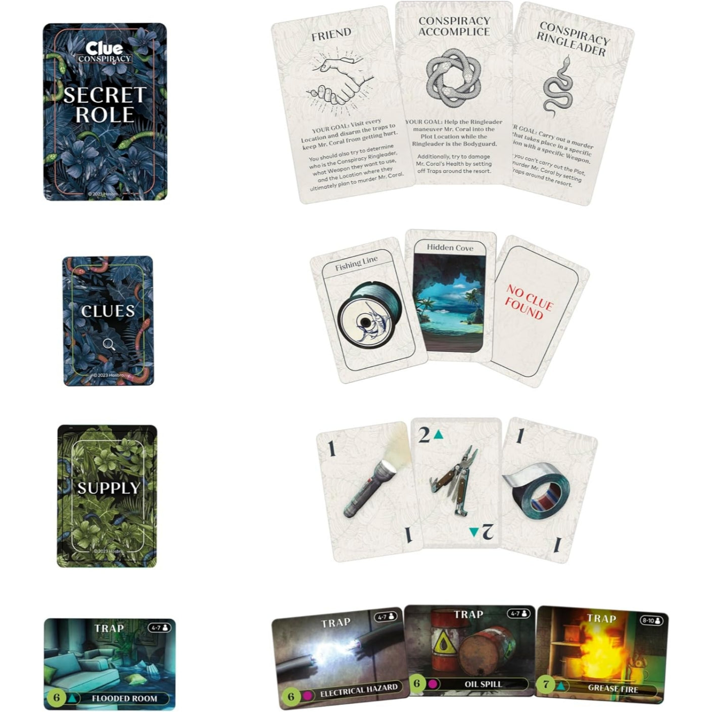 Hasbro Gaming Clue Conspiracy Board Game
