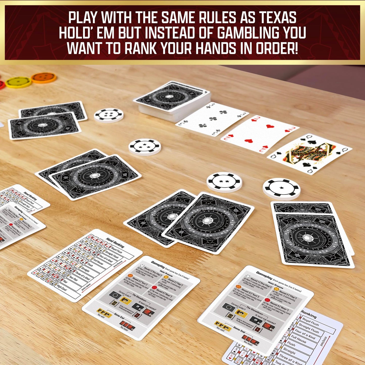 Thames & Kosmos The Gang Cooperative Poker Card Game