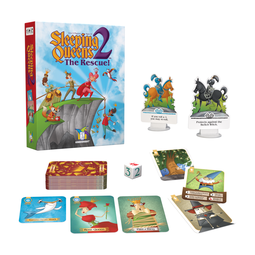 Gamewright Sleeping Queens 2 - The Rescue! Card Game