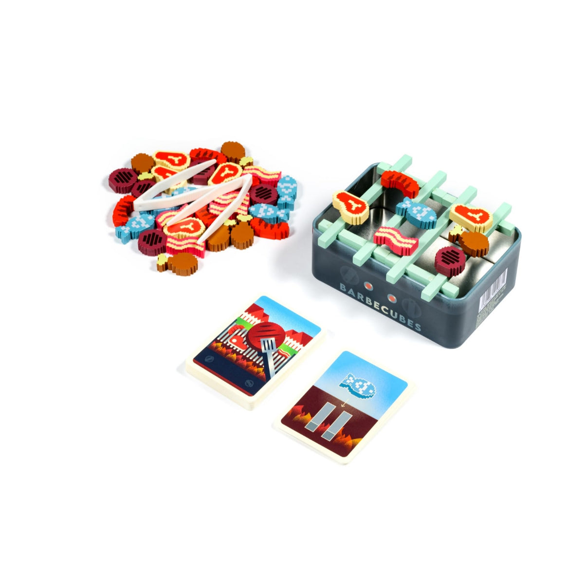 Alley Cat Games Barbecubes Board Game (Cardboard Box)