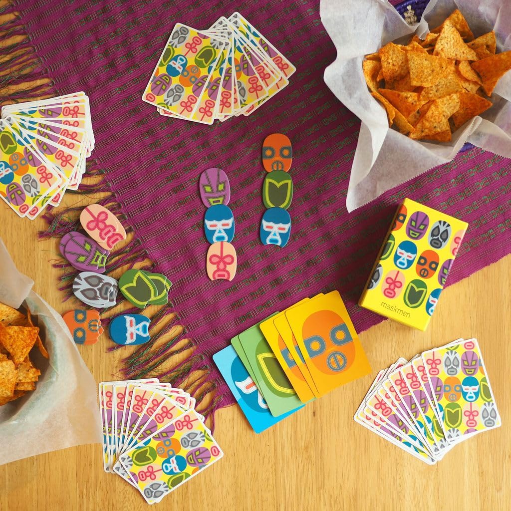 Oink Games Maskmen Unique Japanese Shedding Card Game