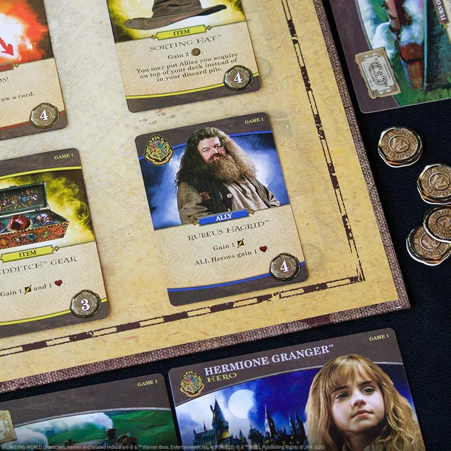 USAopoly Harry Potter Hogwarts Battle Cooperative Deck Building Card Game