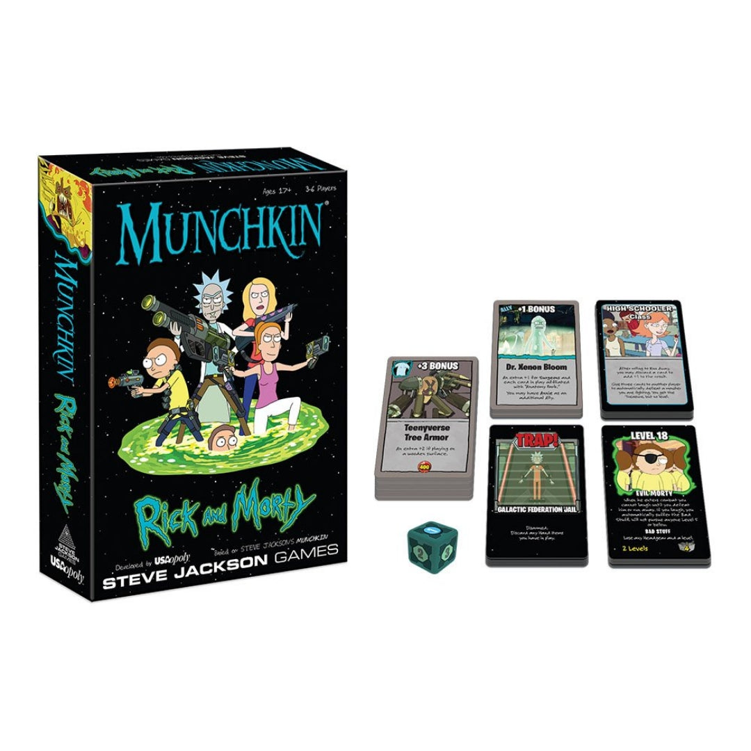 Munchkin Rick And Morty Card Game