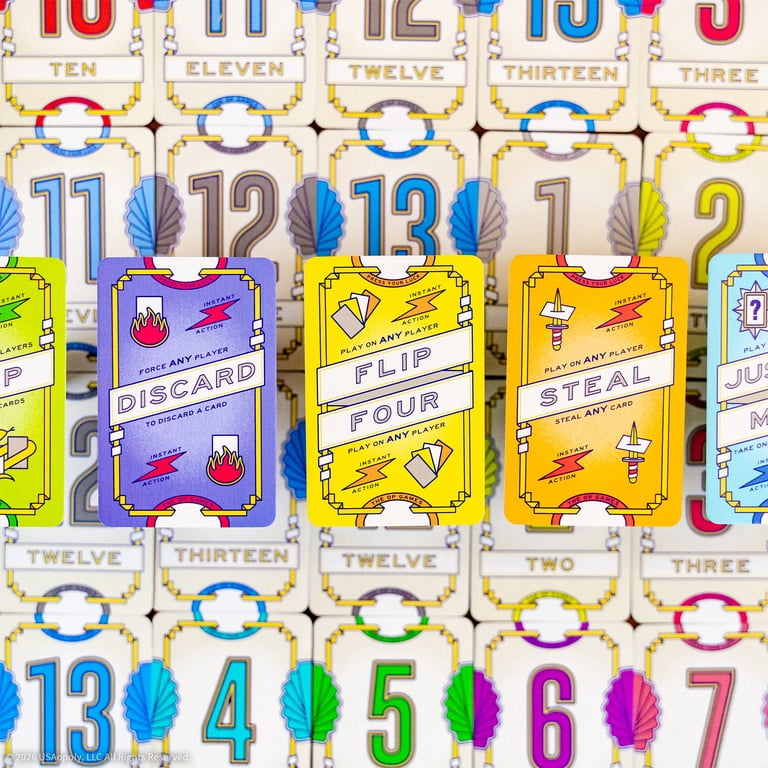 Flip 7 With A Vengeance Card Game