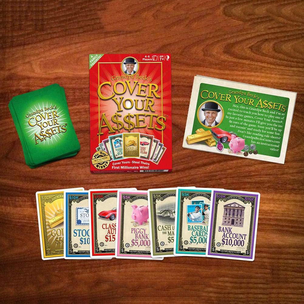 Grandpa Beck's Games Cover Your Assets Card Game